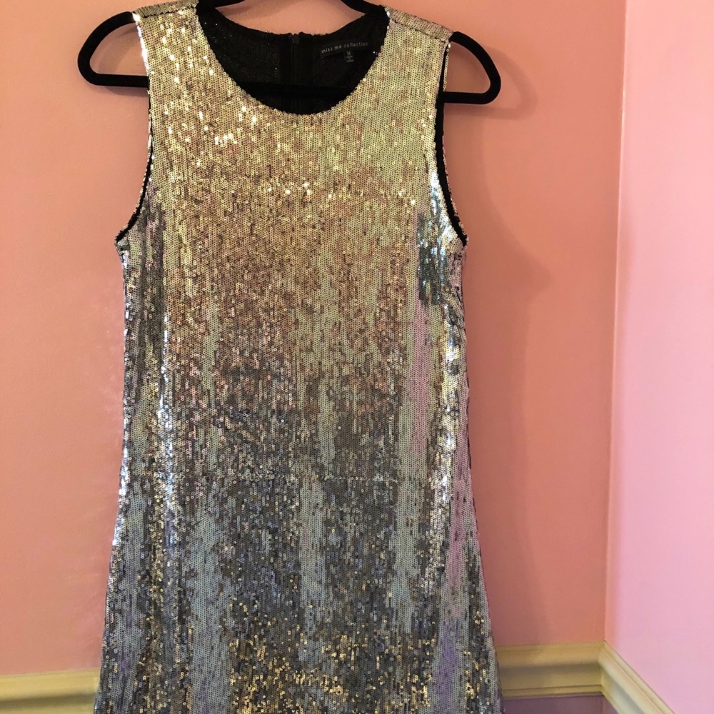 Miss Me Collection Sequin Party Dress